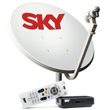 Antena 60CM + Receptor SKY Livre S14